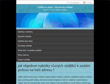 Tablet Screenshot of mojeobjednavka.net